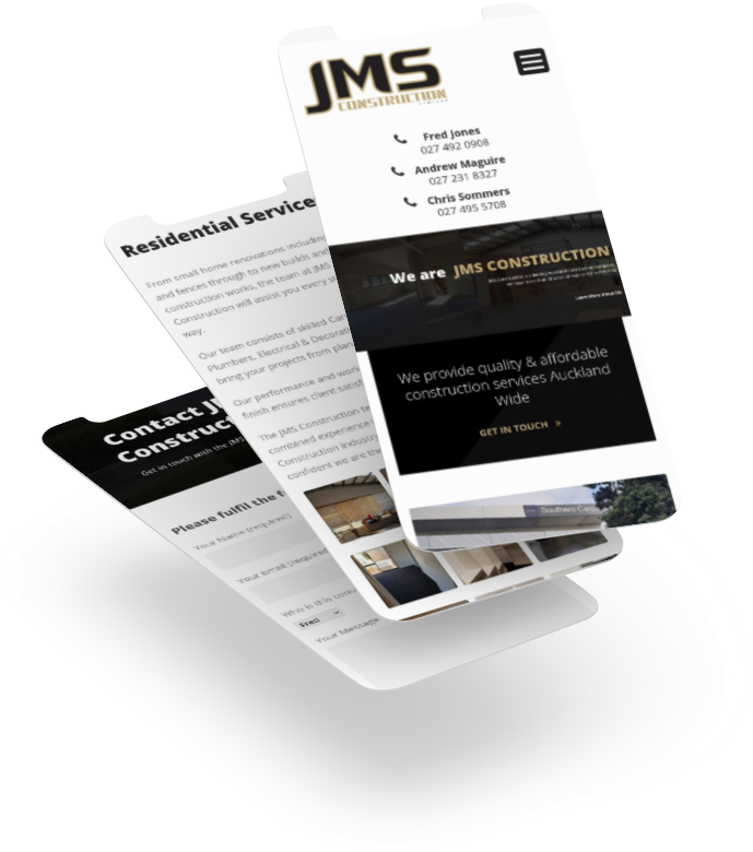 Websites for construction companies